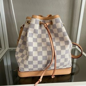 Authentic Louis Vuitton Noe BB-Damier Azur